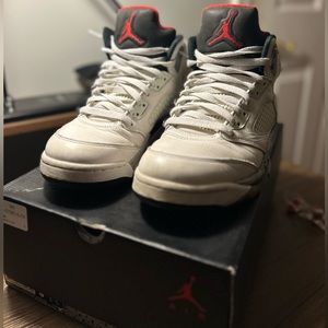 Air Jordan 5 Retro White Cement